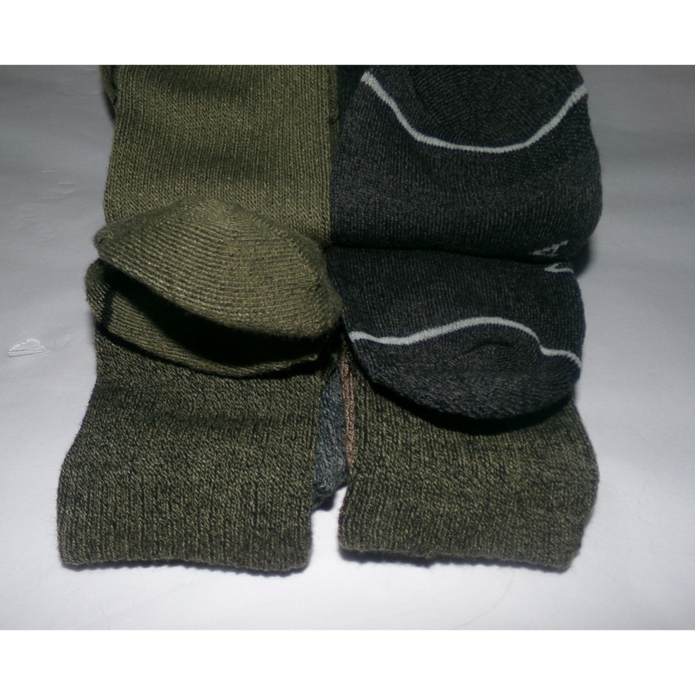 MENS NAUTICA CUSHIONED CREW SOCKS~5 PAIRS~NWT - Picture 3 of 4